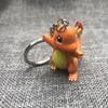 Cartoon Pokemon Pikachu Charmander Cubone Bulbasaur Kawaii Squirtle Keychain Pendant Bag Ornament Doll Children Birthday Gifts
