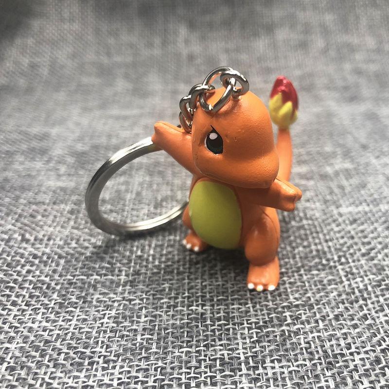 

Cartoon Pokemon Pikachu Charmander Cubone Bulbasaur Kawaii Squirtle Keychain Pendant Bag Ornament Doll Children Birthday Gifts