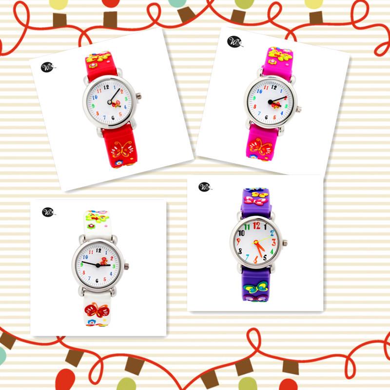 Butterfly Children's Quartz Cartoon Watch for Girls