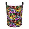 One Piece Roronoa Zoro Luffy Nami Laundry Basket Usopp Sanji Robin Clothes Hamper for Household Clothes Storage Organization