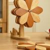 Decorative Wood Trivets Thicken Pot Holders Eco-Friendly Pot Holder  Dining Table
