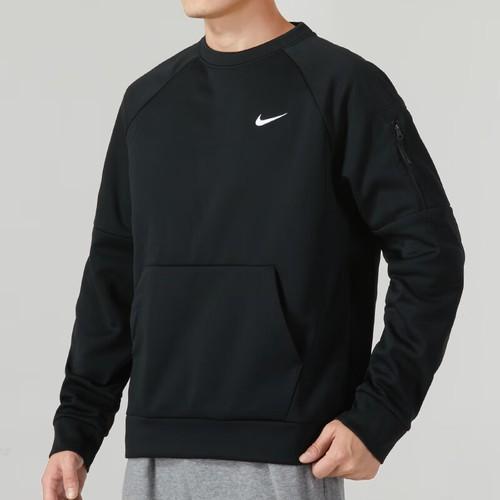 Nike Einfarbiger Rundhals-Pullover für Herren
