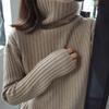 Turtleneck Sweater Women's Thickened Bottoming Sweater Autumn and Winter New Women's Long-sleeved Knitted Sweater Slim-fitting Foreign-style Bottoming