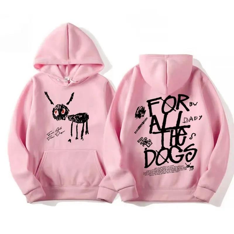 Herren Damen Mode Hip Hop Pullover Sweatshirt Vintage Streetwear Hoodie Rapper Drake Neues Album für All The Dogs Grafik-Hoodies