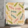 Colorful Fish Shower Curtain Waterproof Fabric Home Decor Bathroom Decoration Multicolored 180x180cm (Item #62345)**