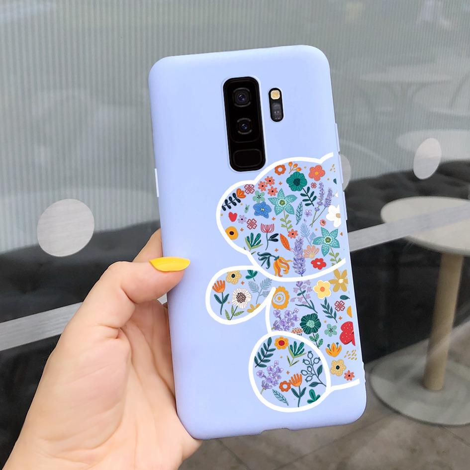 For Samsung Galaxy S9 Case G960F/DS Phone Cover Luxury Cartoon Soft Slim Funda For Samsung S9 Plus G965F S9+ Coque S9Plus Bumper