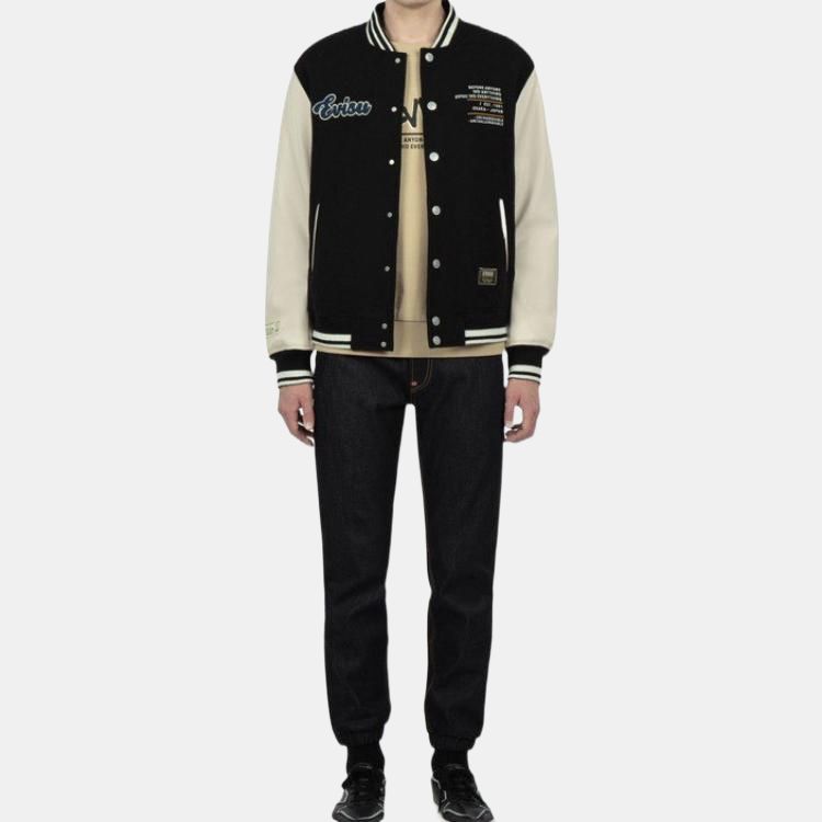 EVISU FW22 Baseball Jacket Men's 2EAHTM2JK740RXWQ