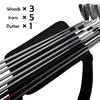 Lightweight Golf Stand Bag Mini Carrier With Adjustable Shoulder Strap For Men Driving Range Training Practice Case