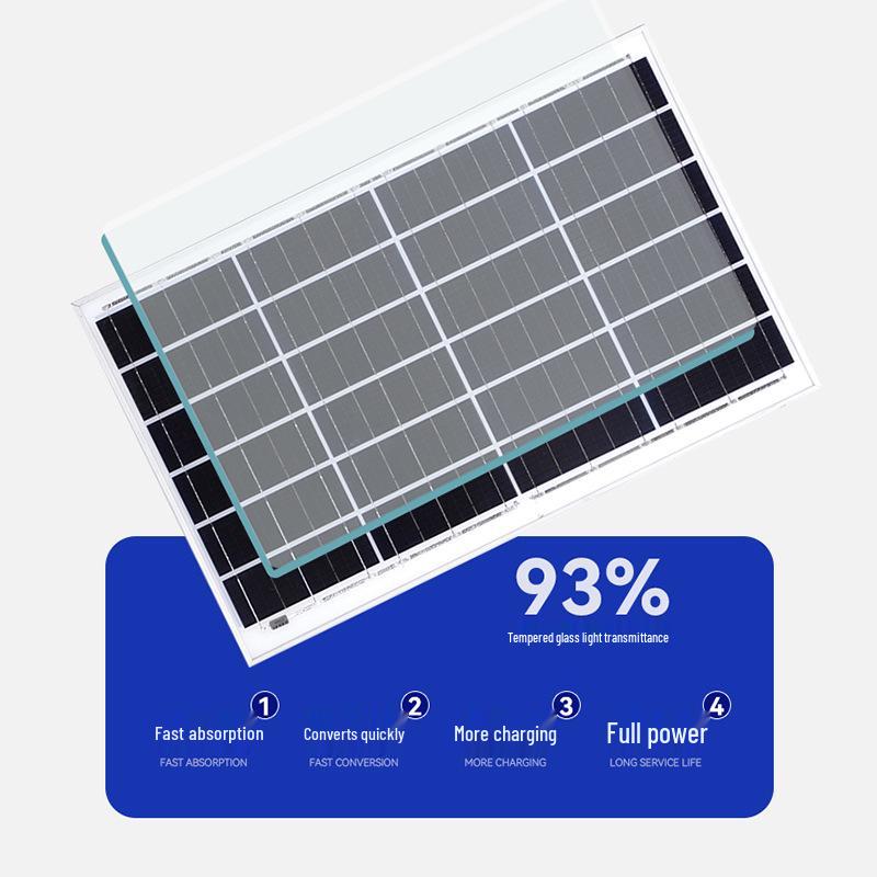 6V 18V 50W Polycrystalline Silicon Solar Photovoltaic Panel for Outdoor Power Generation