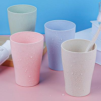 Minimalist Household Children's Handled Outdoor Travel Mouthwash Cup