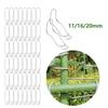 30Pcs Iron Plant Trellis Connecting Buckles 11/16/20 MM Plant Connector Clip  Garden Greenhouse