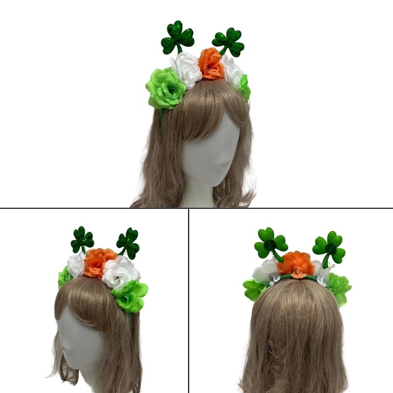 StPatrick Theme Headband Irish National Day Celebrations Party Head Accessories