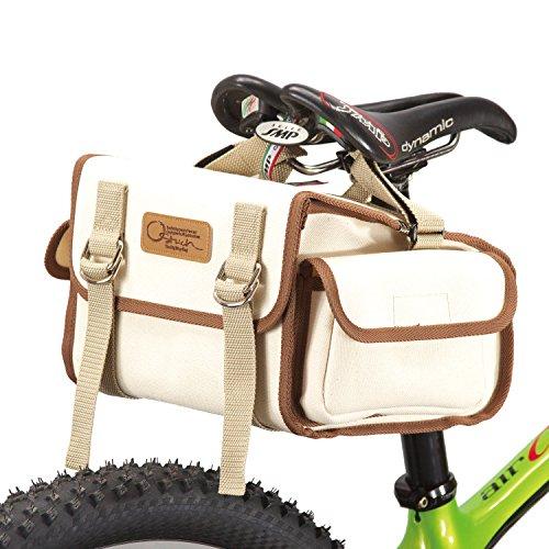 Ostrich Saddle Bag [SP-731] Canvas Saddle Bag