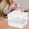 Marker Carrying Case Art Supplies Multifunctional with Handle Storage Container Box