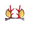 1 Pair Kids Reindeer Antler Hair Clips Soft Plush Christmas Hairpin for Baby Girl Toddler Cute Photo Prop Party Hair Accessory