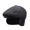 Anti-cold Ear Protection Peaked Cap Soft Hooded Thermal Cap Versatile Earflap Woolen Hat  Autumn