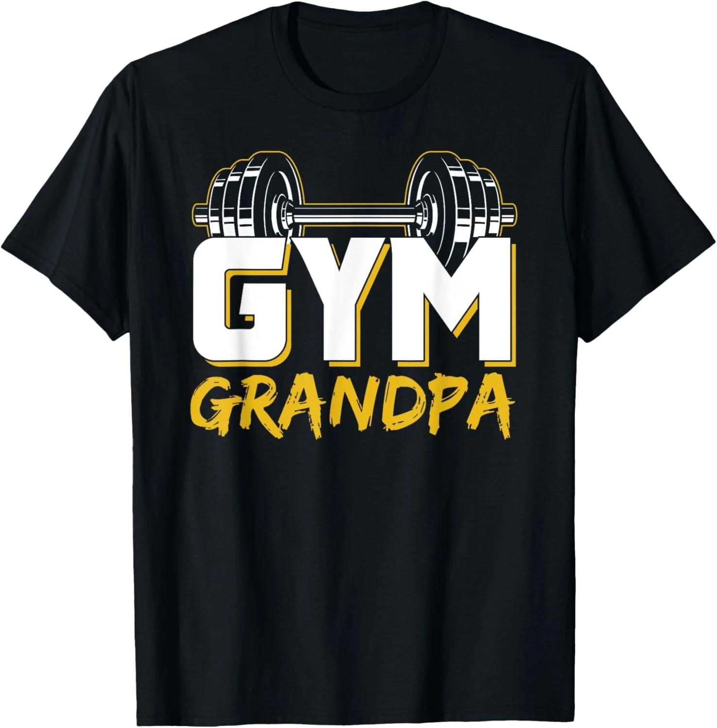 

Gym Grandpa Workout Training Fitness Weightlifting Granddad Gift Unisex T-Shirt M