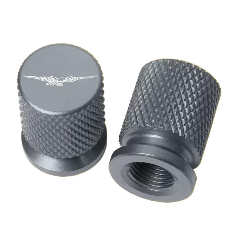 Motorcycle Wheel Tire Valve Caps Airtight Cover For Moto Guzzi V85TT V100 Mandello V7 Stone V85 V8S TT V7 V9 Audace Griso Breva