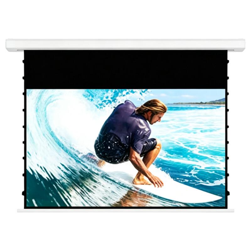 IN&VI 120-Inch Recessed Electric Tensioned Projector Screen