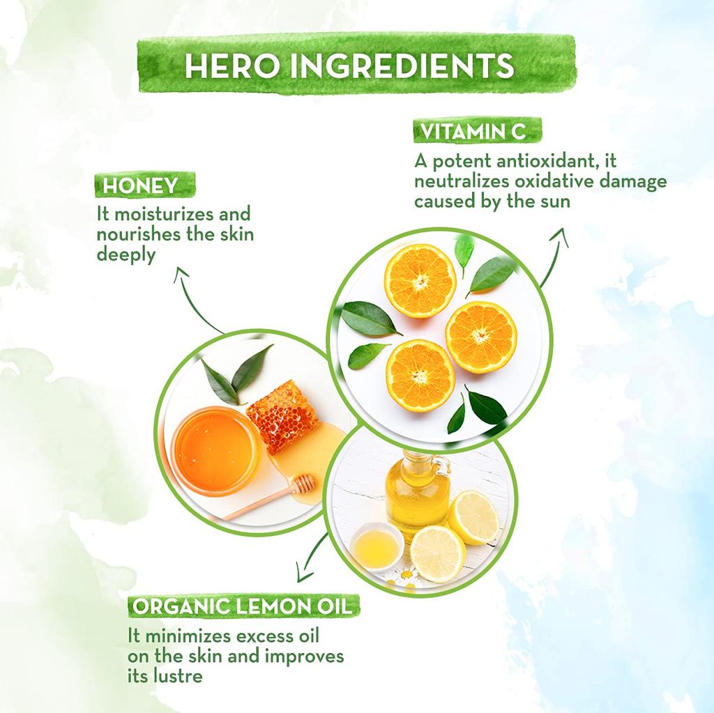 Mamaearth Vitamin C Wintercreme für Gesicht & Körper – 200g Kaltcreme mit Honig & Vitamin E für strahlende, hydratisierte Haut