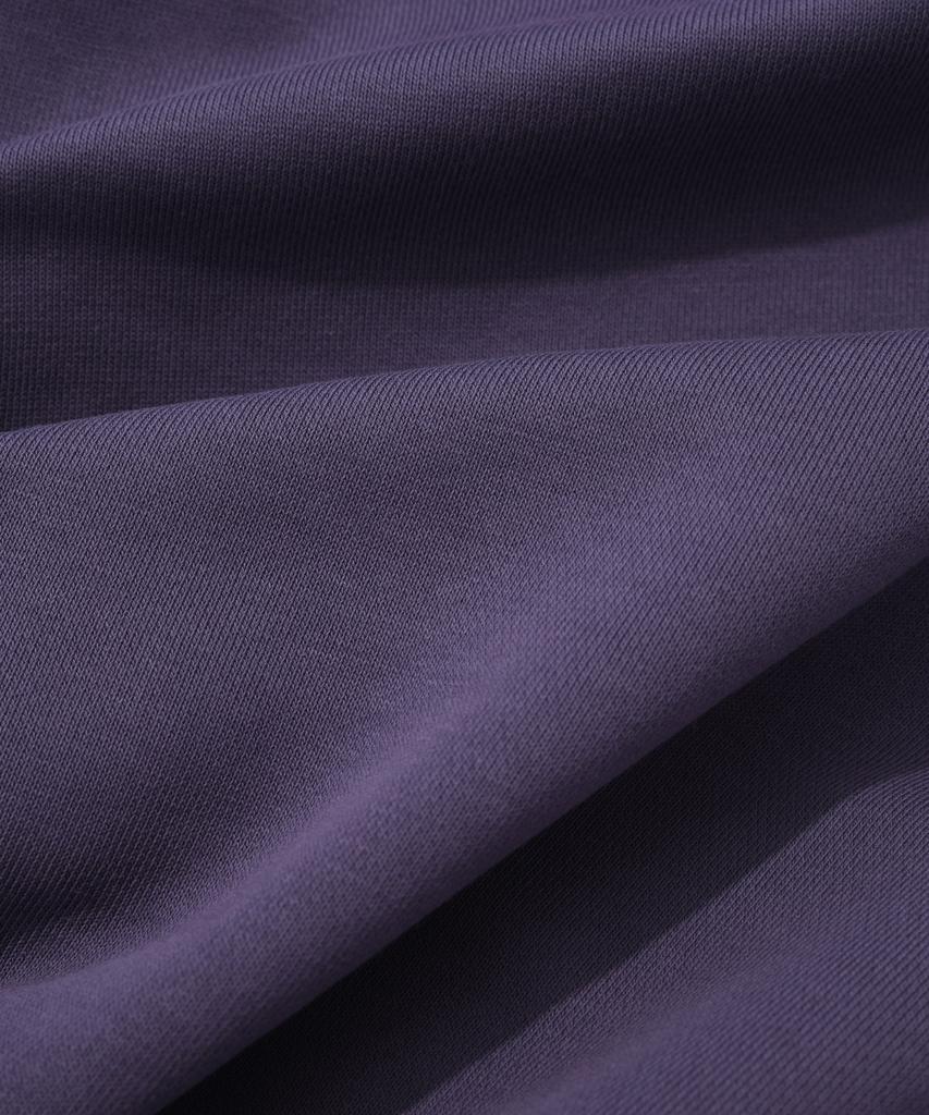 COVERNAT One-Pleat Semi-Wide Fit Sweatpants Purple