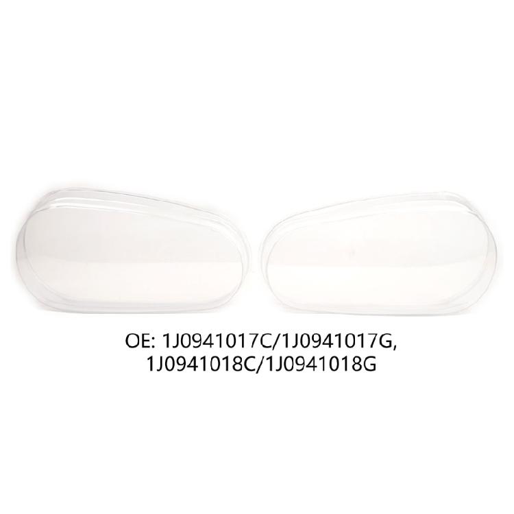 1 Pair Headlamp Cover Shell Automotive Accessories for Mk4 Golf 1J0941017C 1J0941017G Plastic Headlight Lenses