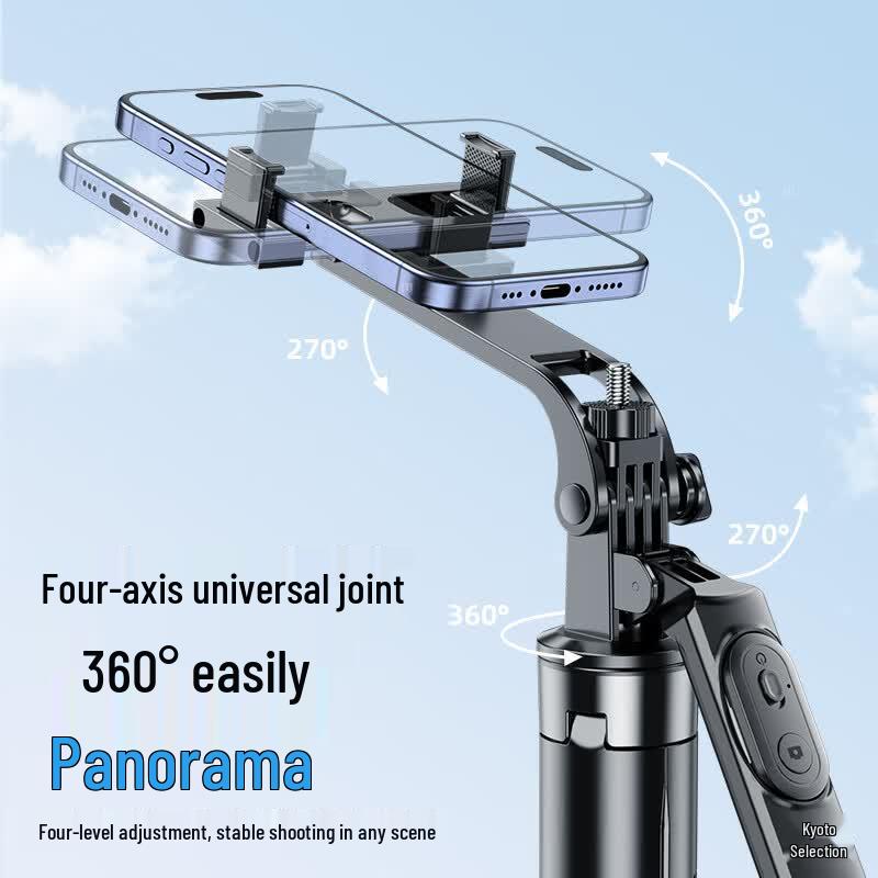 Extendable Selfie Stick Tripod with Bluetooth Remote