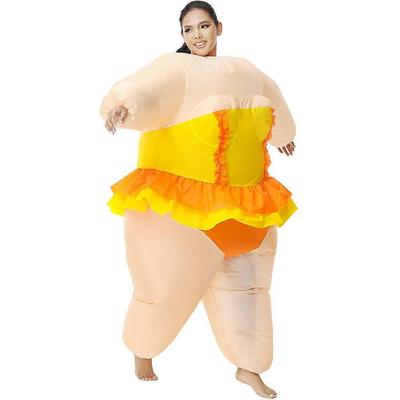 Woman Dancing Ballet Inflatable Costume, Adult