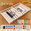Kids' Educational Wooden Catapult Chess Game - Interactive Parent-Child Strategy Toy