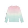 Vans Gradient Rainbow Unicorn Print Long Sleeve T-Shirt Women Tops Multicolor VN0A54LDUUZ