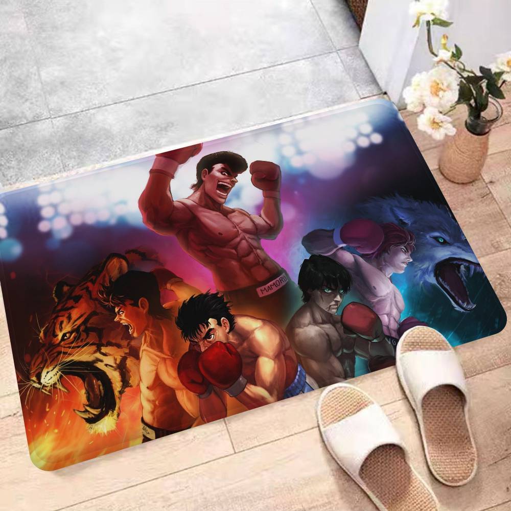 Hajime No Ippo Anime Floor Carpet Nordic Style Home Doormat Bathroom-Toilet Mats Bedroom Hotel Decor Mat