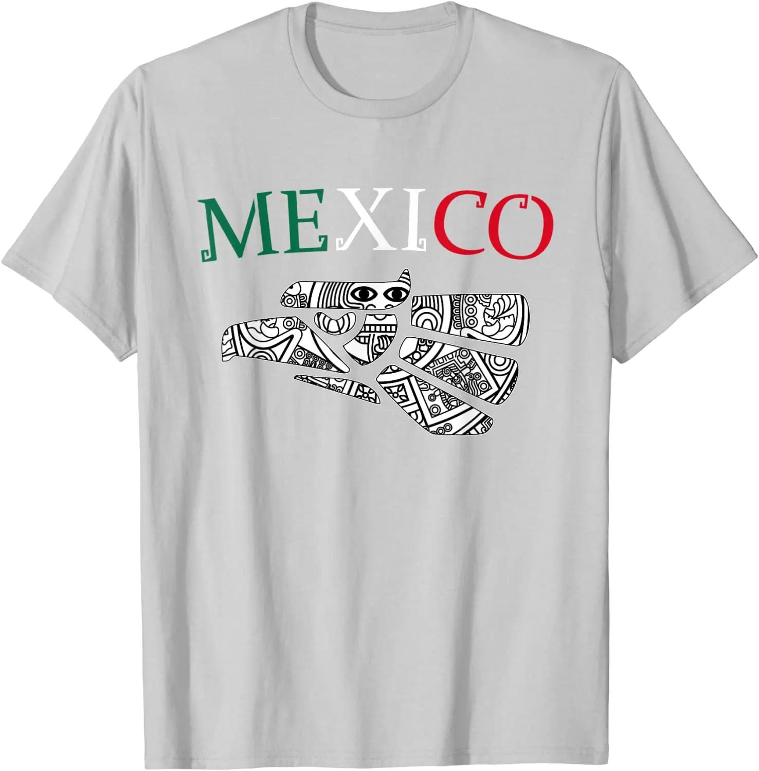 Mayan Eagle Aztec Calendar Mexican Gift T Shirt Short Sleeve 100 Cotton Casual Tshirts Loose Top Size S3XL S