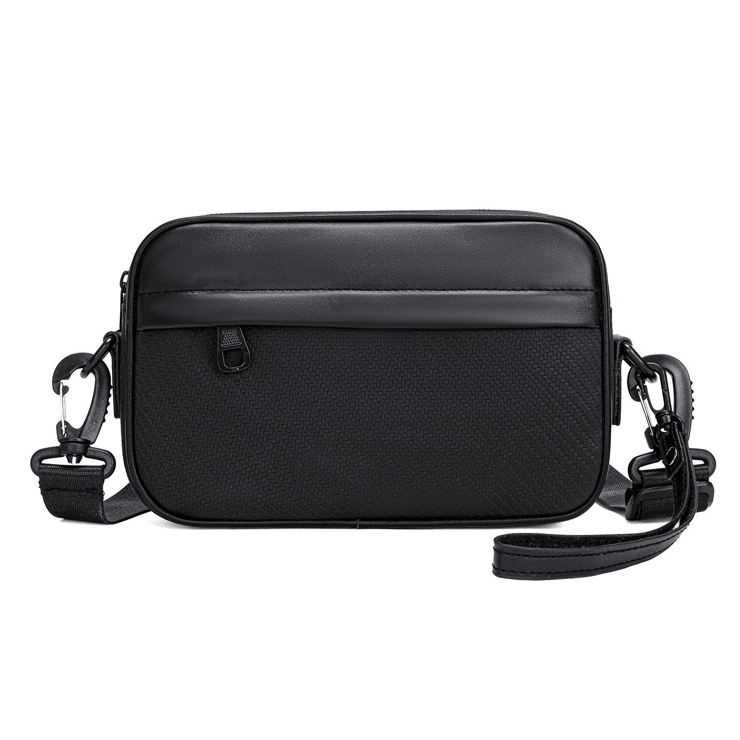 

Multifunctional Men s Shoulder Bag Lightweight Crossbody Bag чёрный