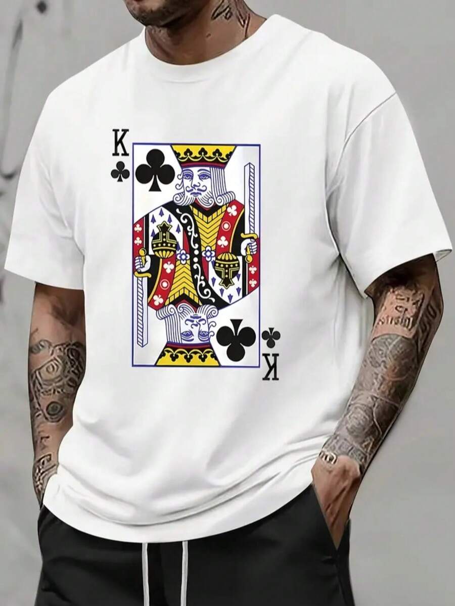 

Couple Style Unisex s Loose Short-Sleeved T-Shirt S