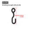 20pcs Carp Fishing Accessories Kit Hook Clip Kicker XL To Quick Change Carp Hooks For Carp Fishing Terminal Tackle