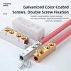 Large Current High Power Splitter Conductor Brass Fast Connector Quick Terminal Block  Electrical