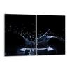 Glas-Kochfeld-Schutzplatte 2x40x52 Wasser