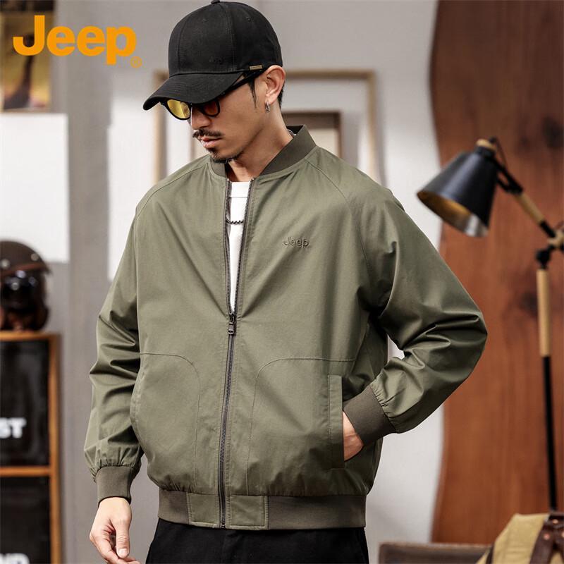 Jeep Men's Casual Baseball Jacket