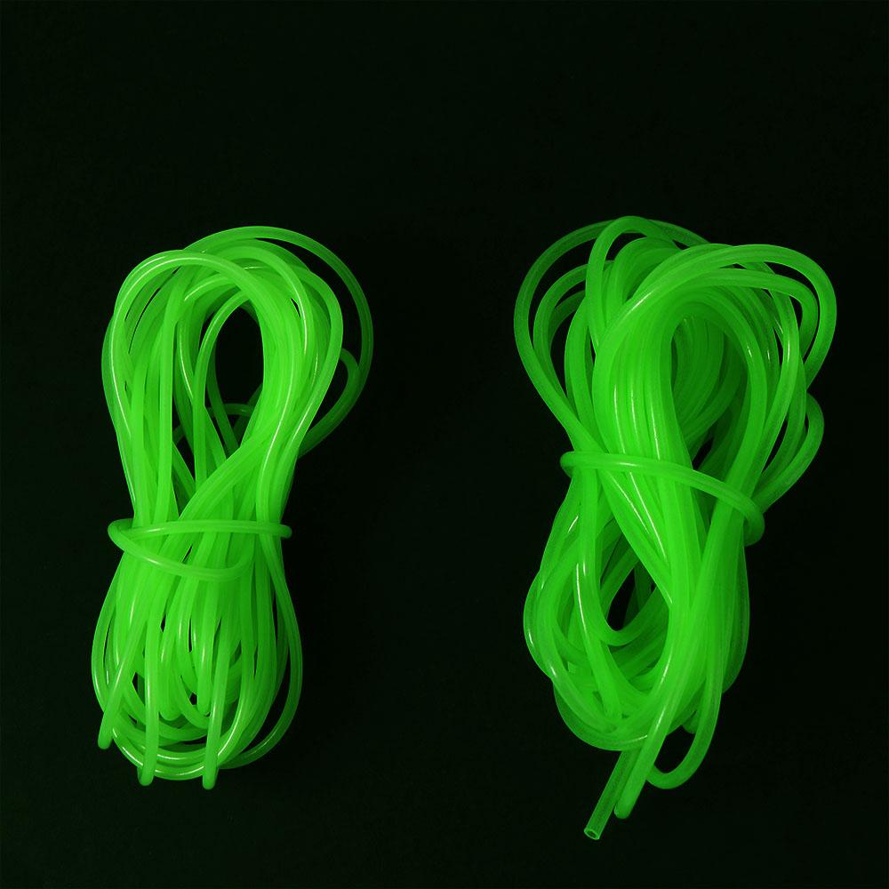 Soft Silicone 5M Fishing Tools Deep Sea Night Luminous Line Accessories Rig Hook Tube Hook Line