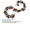 94.5 Inch Artificial Rose Flower Garland Faux Hanging Rose Vine Fake Spring Floral Ivy Garland for Wall Backdrop Wedding Arch Party Background Fence
