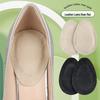 Soft Leather Latex Heel Pad: Shock-Absorbing, Sweat-Absorbing, Breathable, Anti-Abrasion Stickers for High Heels and Sandals