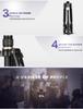 Era Q555 Lightweight Aluminum DSLR Tripod with Buckle Support