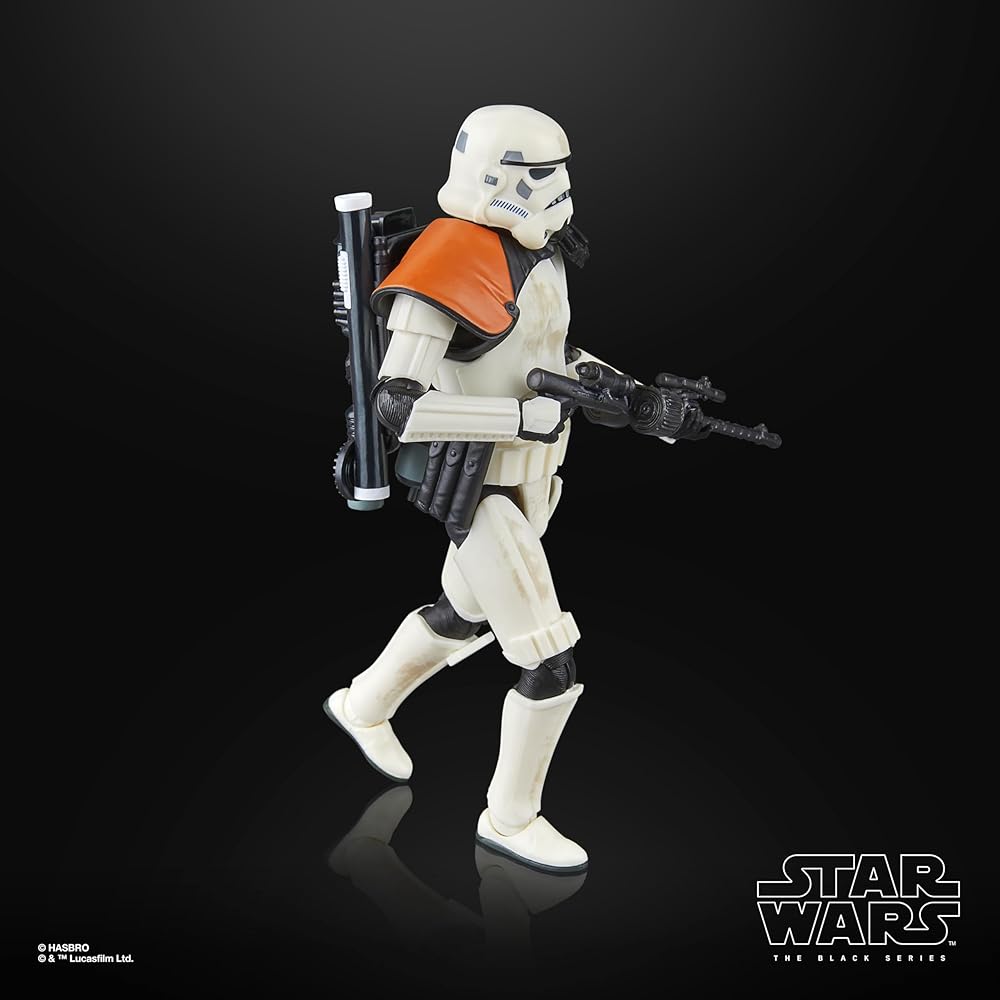 Hasbro Star Wars Black Series Sandtrooper, Star Wars: A New Hope (Episode IV) Premium 15cm Collectible Action Figure G1565, Authentic