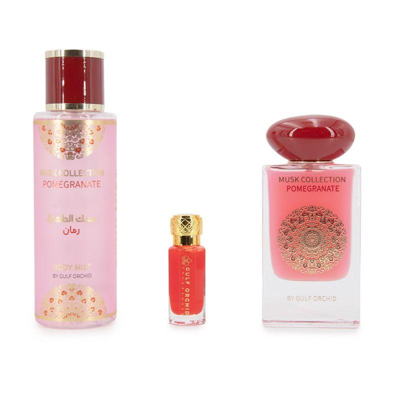 Musk Collection Tahara Pomegranate Women's Box Set GULF ORCHID