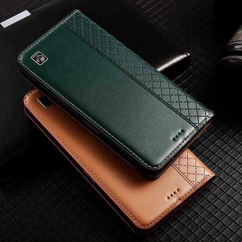 Nappa Genuine Leather Case for Xiaomi Poco X2 X3 X4 X5 X6 X7 F7 GT Pro NFC Neo Ultra Magnetic Flip Cover Wallet Phone Cases