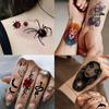 69 Sheets Watercolor Animals Temporary Tattoos Lion Fox Owl Cat Tatoos Long Lasting Waterproof Fake Tattoos Arm Hand Leg Sticker