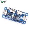 1 Ports USB HUB HAT For Raspberry Pi 1 / 1 / Zero W Extension Board USB To UART For Serial Debugging Compatible With USB1.1/1.1