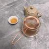 6.5cm Diameter Tea Strainer Long Handle Flour Sifter Portable Kitchen Sieve  Cocktail Bar