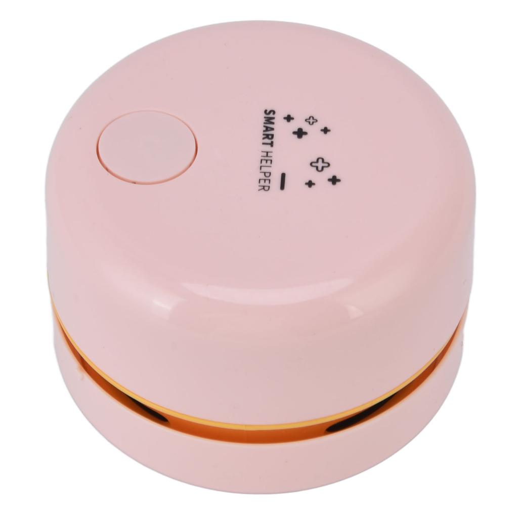 Stolný vysávač Mini USB Automatický zametač prachu na stôl Nabíjateľná batéria 18650 600mAHRužový