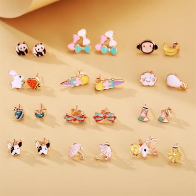 Sweet Fruit Cartoon Ear Studs
